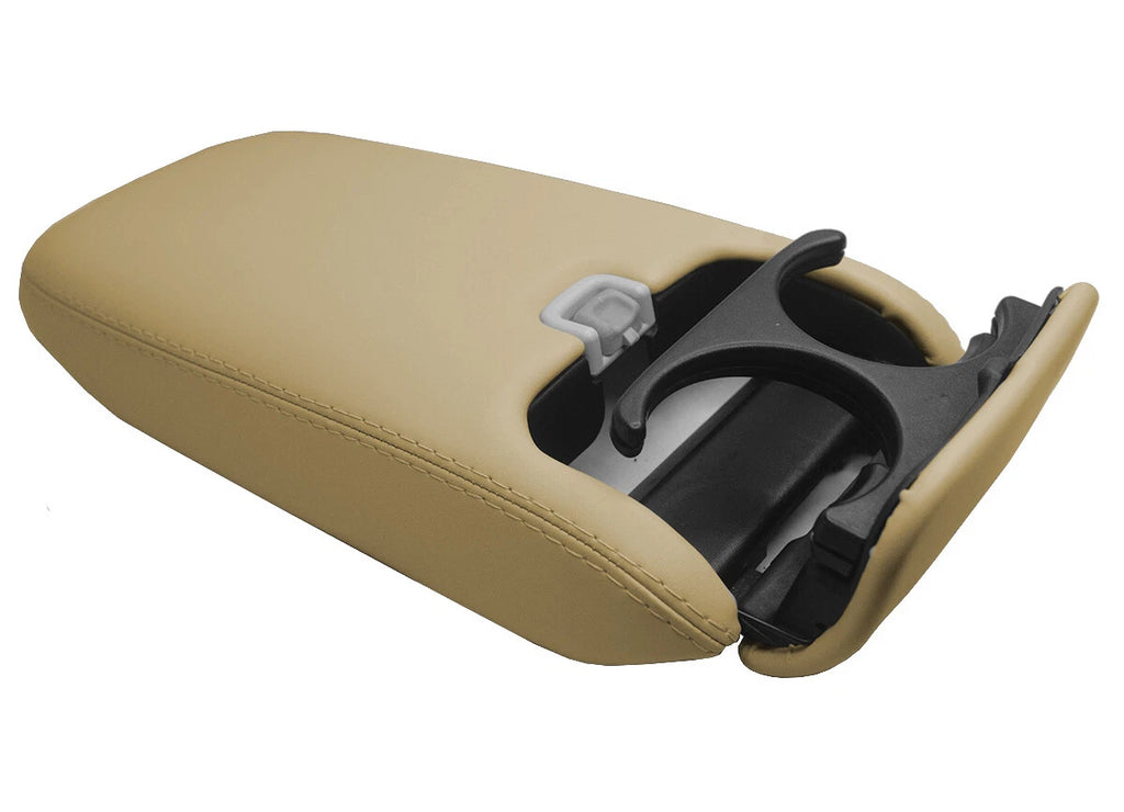 Leather Console Lid Armrest Cover for Jaguar XK XK8 XKR (1997–2006)
