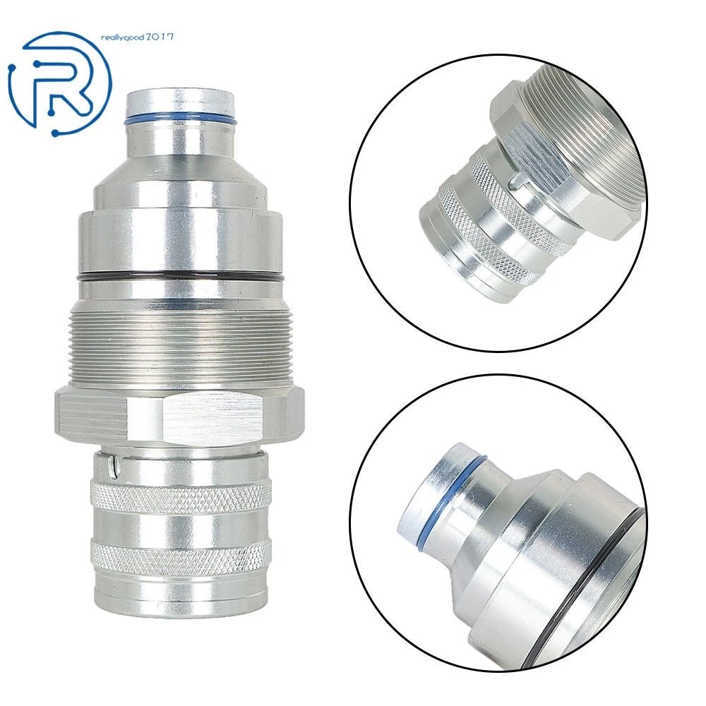 Female Flat Face Coupler for Bobcat S175 S650 T250 753 863 (7246802 7249643)