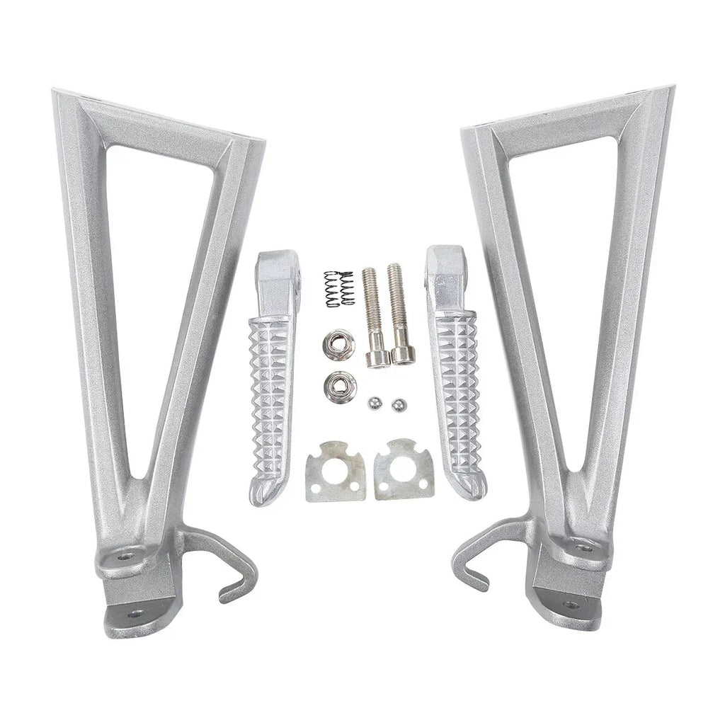 Driver & Passenger Footpegs Footrests Bracket for Yamaha YZF R6 (2006-2016)