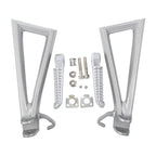 Driver & Passenger Footpegs Footrests Bracket for Yamaha YZF R6 (2006-2016)