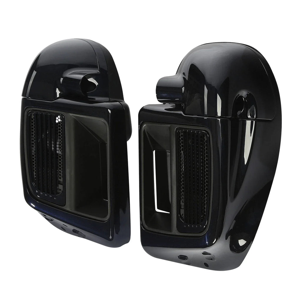 Vented Leg Fairings for Harley Street Road Glide 2014-2023 Midnight Blue