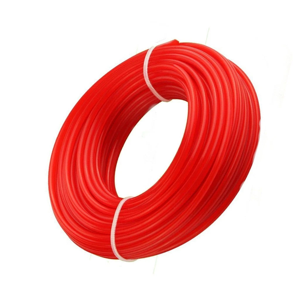 2X Heavy Duty Garden Cutting Line 7mm x 15m for Standard Heads