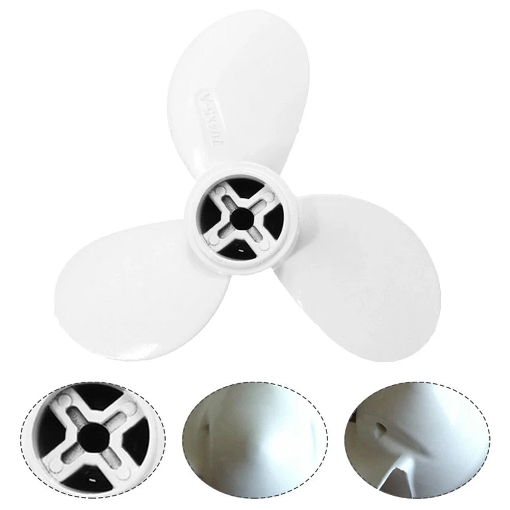 3-Blade Aluminum Alloy Propeller for Yamaha 3.5HP & 2HP