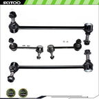 Set of 2 Front Rear Sway Bar Linkage for Ford Flex Taurus (2010–2017)
