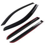 Set of 4 Wind Deflectors for Toyota Tundra Double Cab (2007–2021)