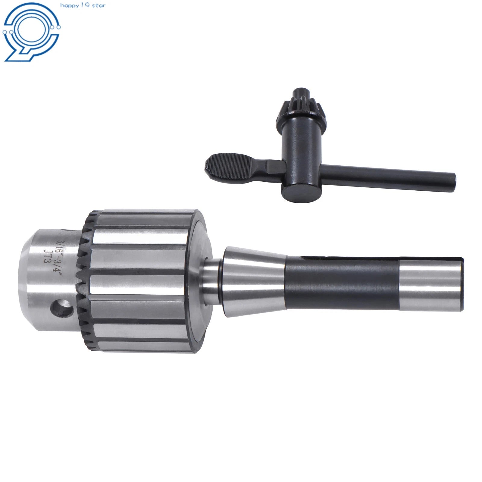 3/4 R8 Shank Keyed Drill Chuck High Torque for Milling Machine