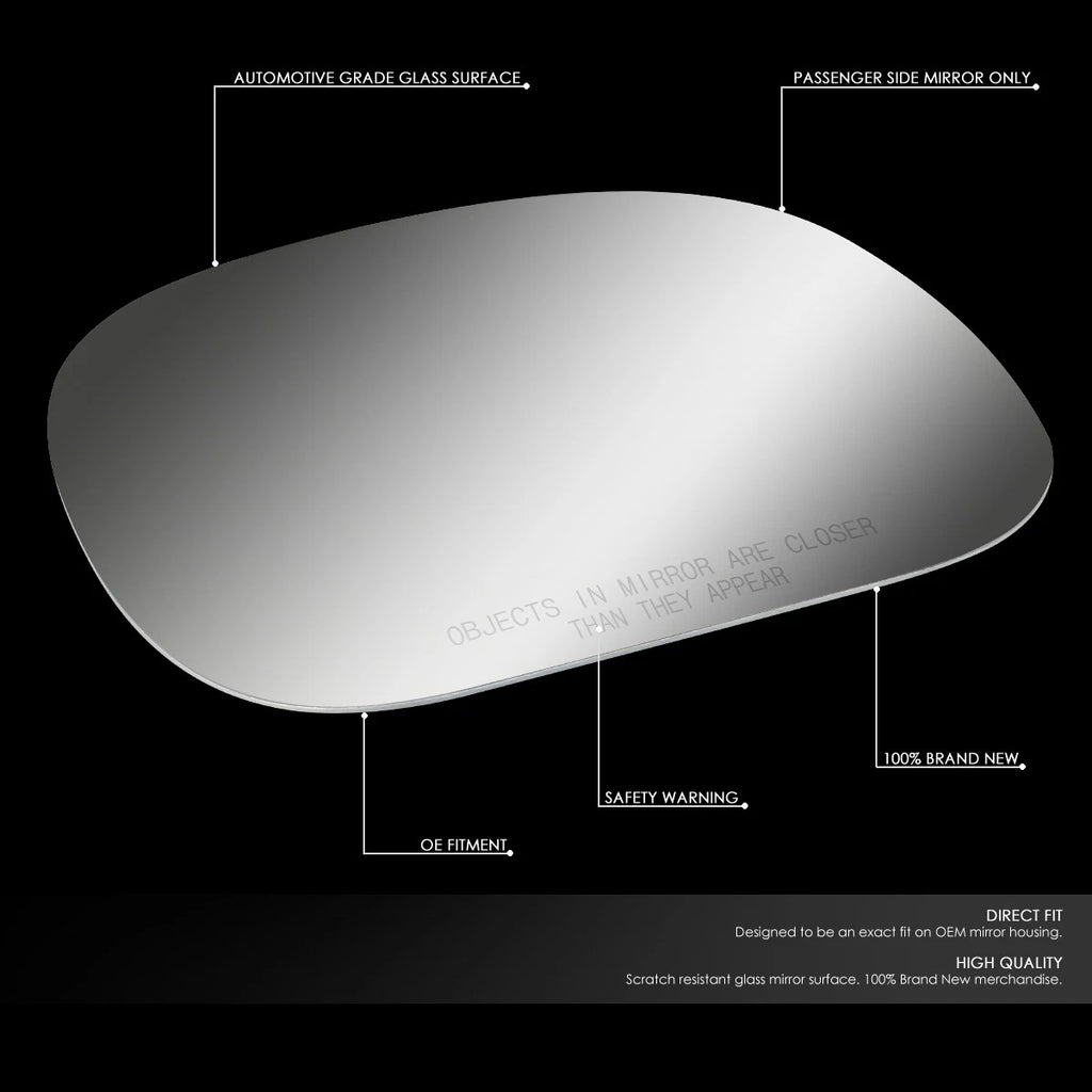 Right Side View Mirror Glass for Ford F150/Expedition (1997–2004)