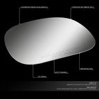 Right Side View Mirror Glass for Ford F150/Expedition (1997–2004)