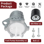 Fuel Pump Assembly w/Oil Filter & Bolt for Honda Shadow RS 750 (2010–2013)