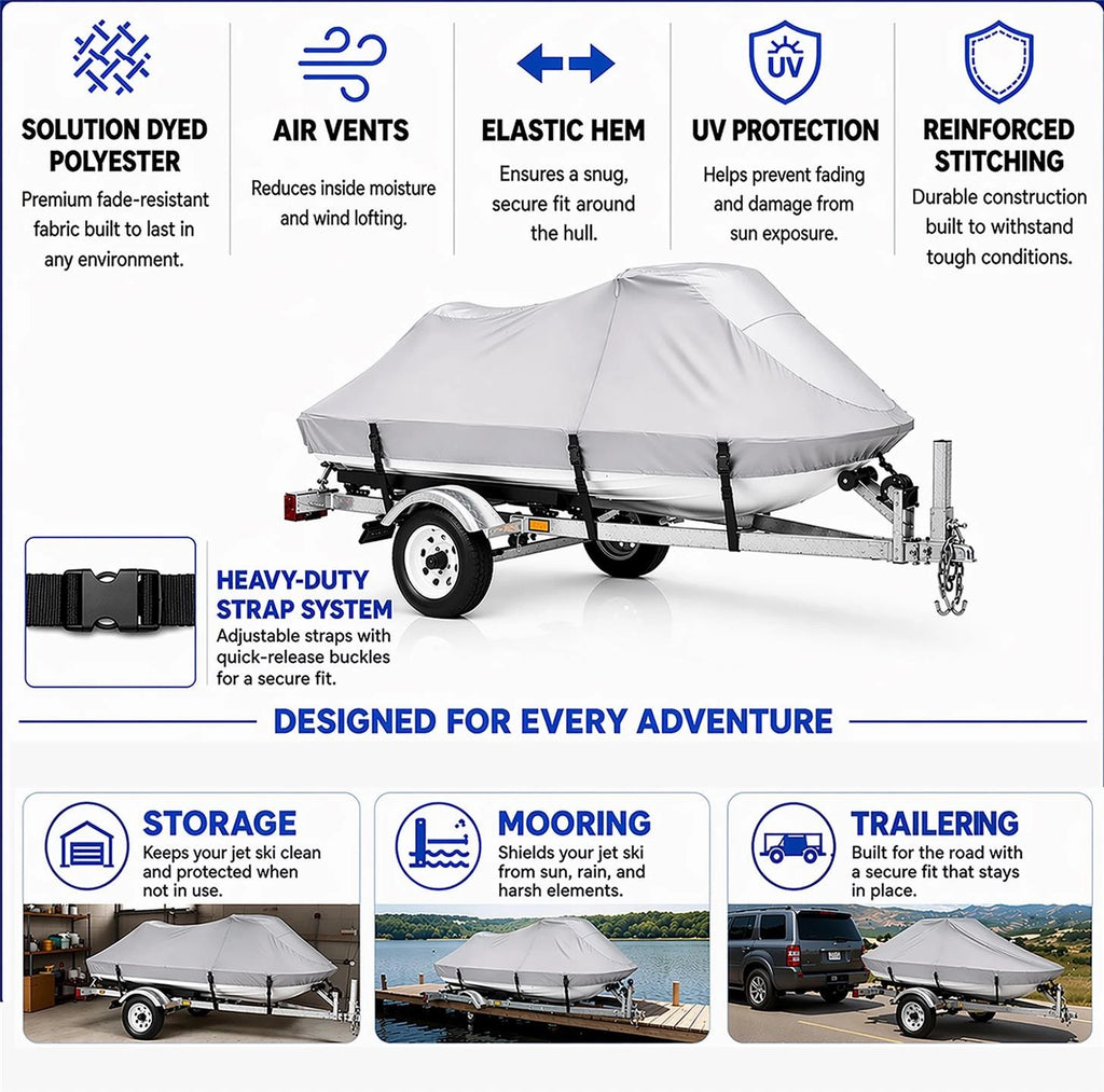 Towable Jet Ski Cover for Bombardier Sea Doo GSX (1996–1998)