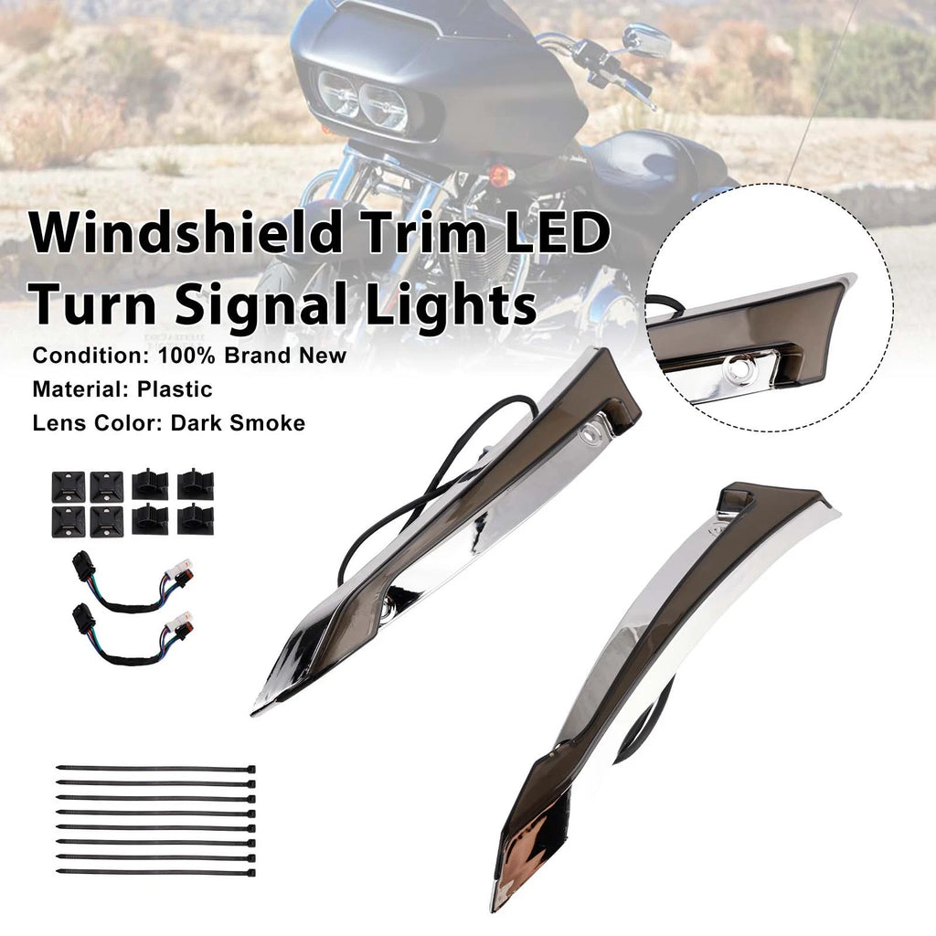 LED Turn Signal Lights for Harley Touring Road Glide (2014–2023)