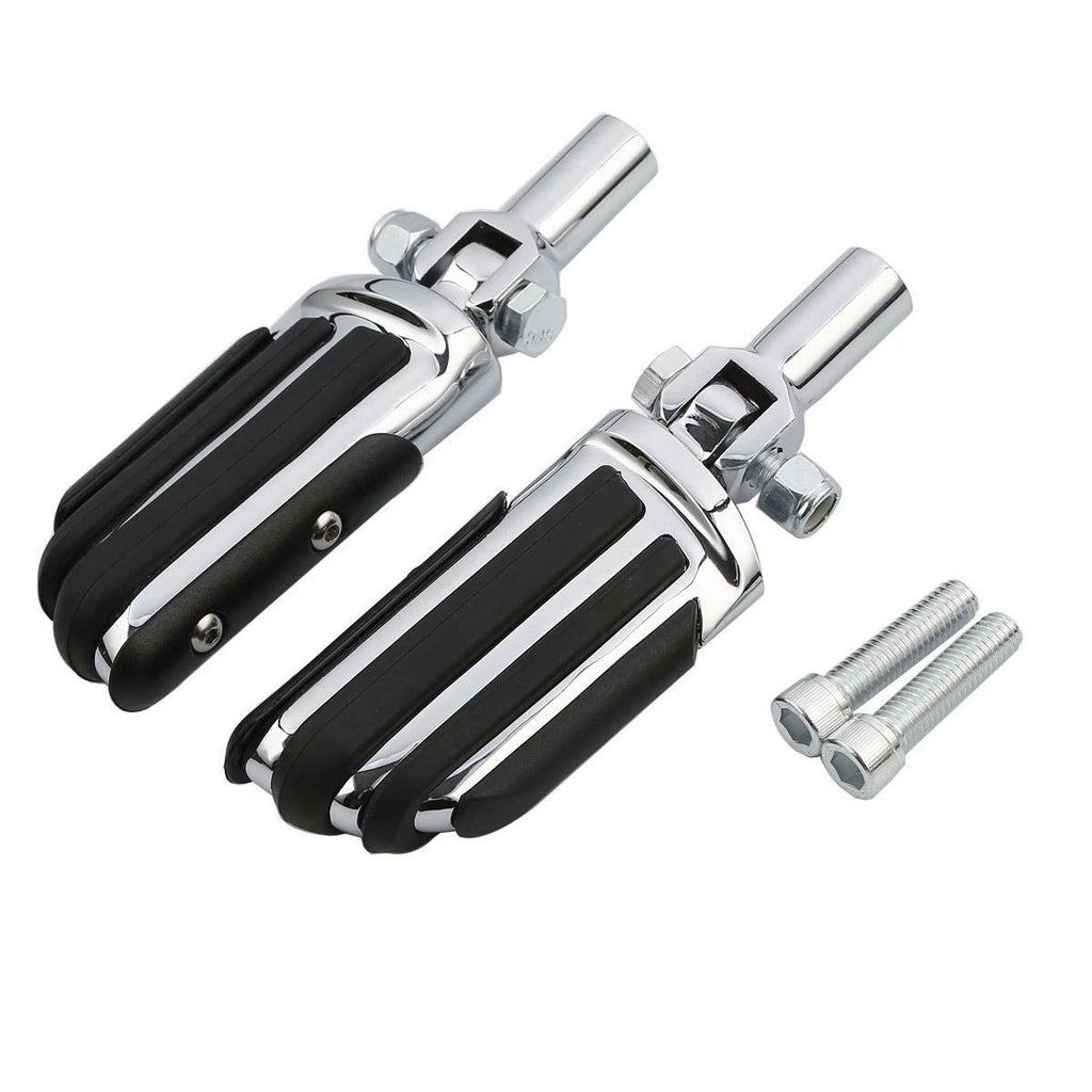 Chrome Passenger Footpeg Clevis Mount for Harley Softail (2000–2006)