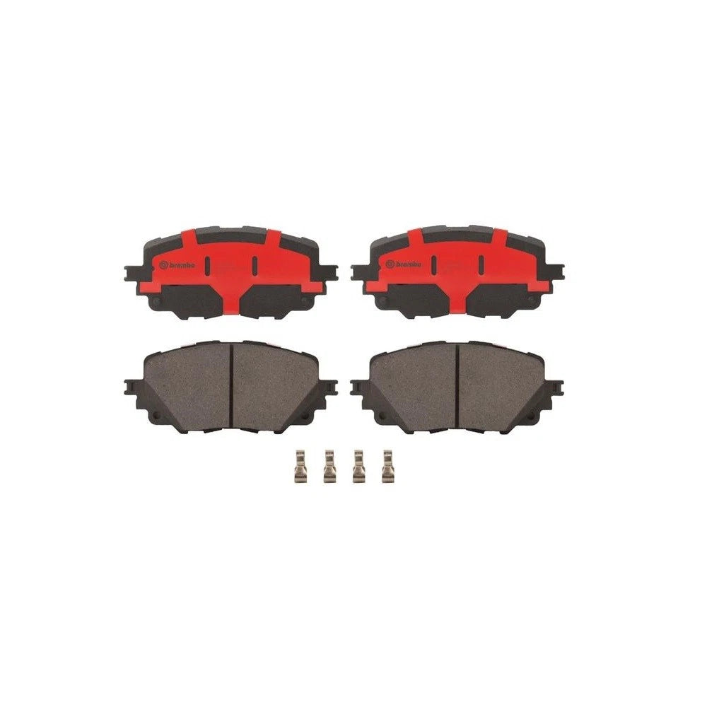 Brembo Front Ceramic NAO Disc Brake Pad Set for Fiat 124 Spider, Mazda MX-5 Miata (2017–2023)