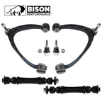 6pc Front Upper Control Arm Sway Bar Link Kit for Chevy GMC