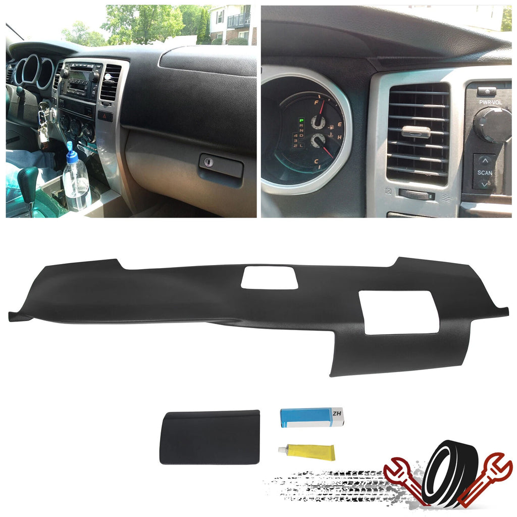 Dash Pad Cover for Toyota 4Runner (2003–2009) - Texture Black, Speaker Holes