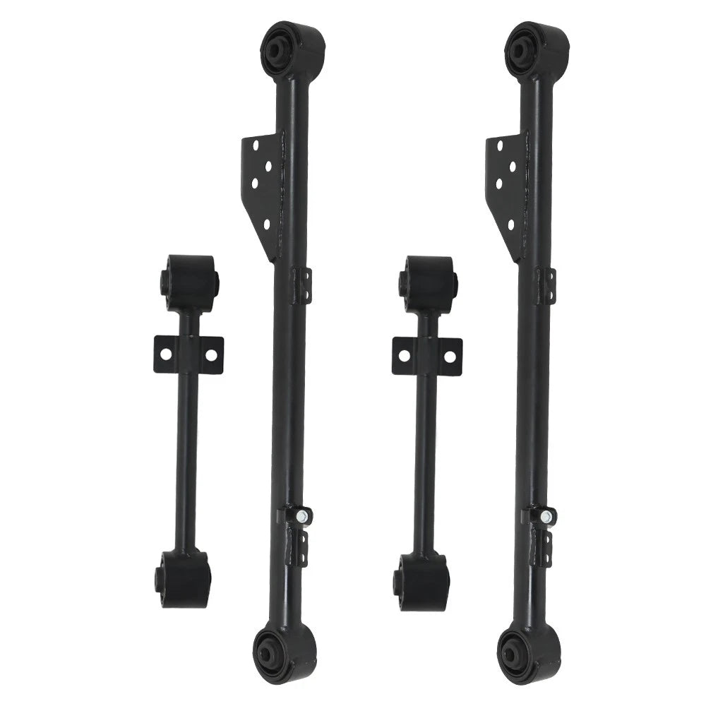 Set of 4 Rear Upper & Lower Trailing Control Arms for Infiniti QX4 (1997–2004)