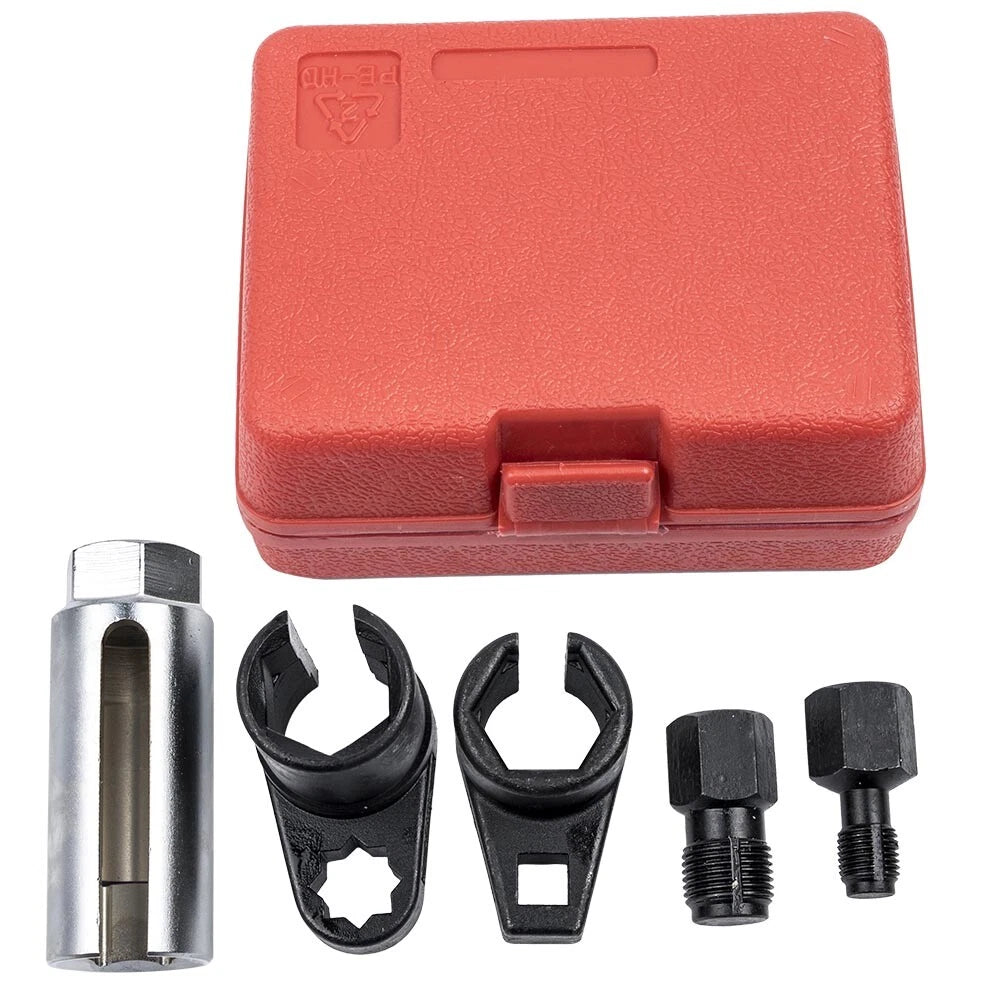 Set of 5 O2 Oxygen Sensor Socket Wrenches for Auto Repair