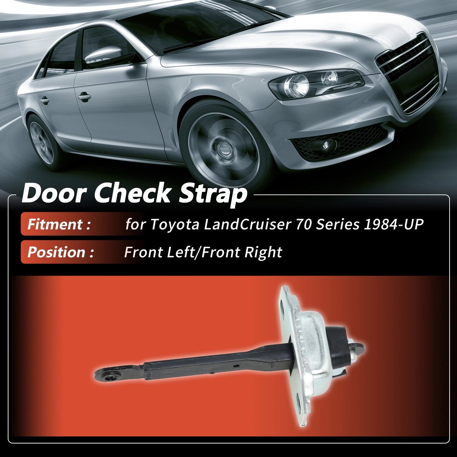 Door Check Strap for Toyota LandCruiser 70 Series (1984–Present) No.6861060040
