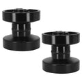 2pc Bottom Roller for Takeuchi TL130 TL230 (2005–2015) Steel Black