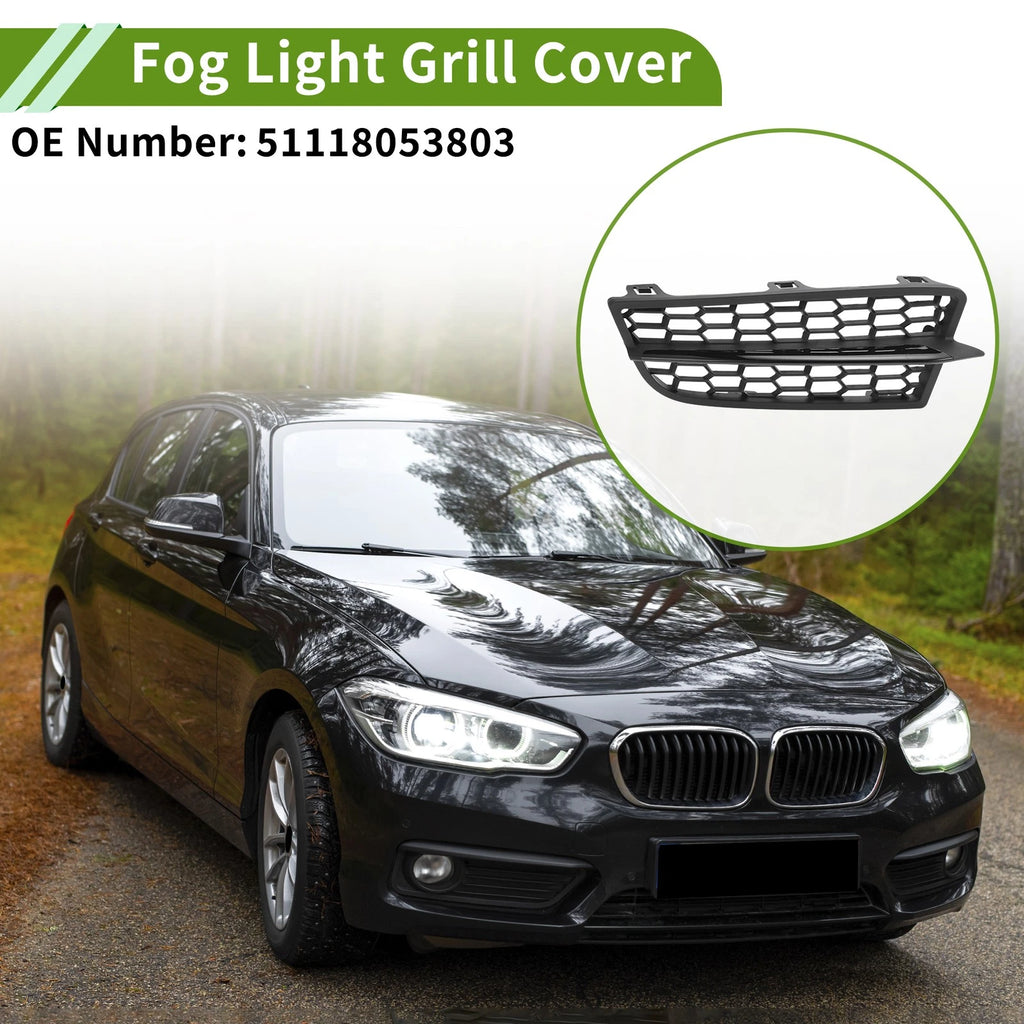 1 Pcs Fog Light Grill for BMW 1-Series (2011–2015) No. 51118053803