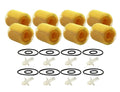 Set of 8 Engine Oil Filters for Lexus Toyota (Metal Free)