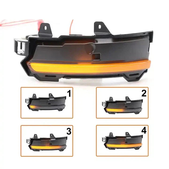 Dynamic Wing Side Mirror Turnsignal Lamp for Land Rover Range Evoque Velar