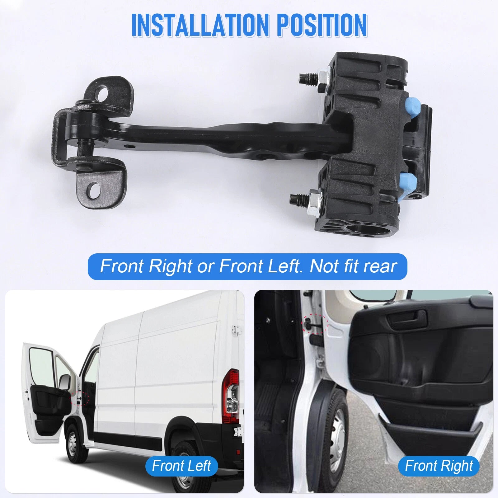 Front Door Check Strap for RAM ProMaster 1500 2500 3500 (2014-2020)