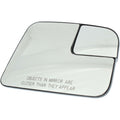 Passenger Mirror Glass for Ford Edge, MKX (2008–2011) with Blind Spot