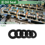 Oil Seal for Various Models (42x75x12mm, NBR Rubber, High Pressure)