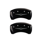 Set of 4 Gloss Black Wing Caliper Covers for 2005–2006 Chrysler Crossfire