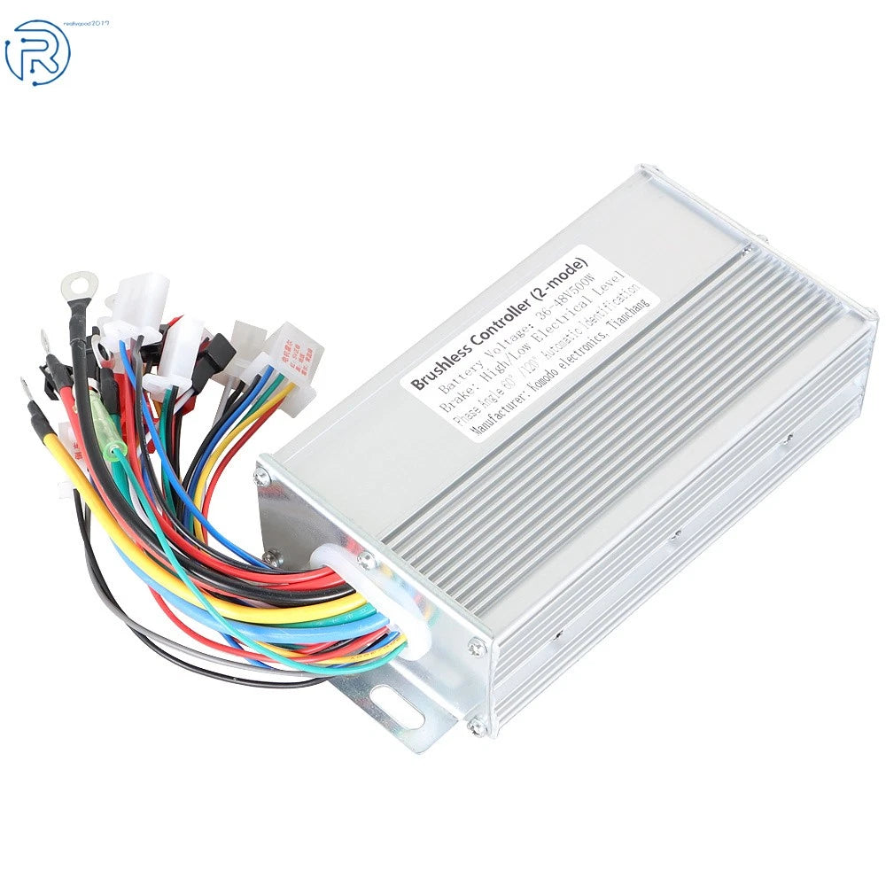 500W Brushless DC Motor Speed Controller for Electric Bicycle Scooter (36V/48V)