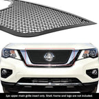 Stainless Black Mesh Grille Insert for Nissan Pathfinder (2017–2020)