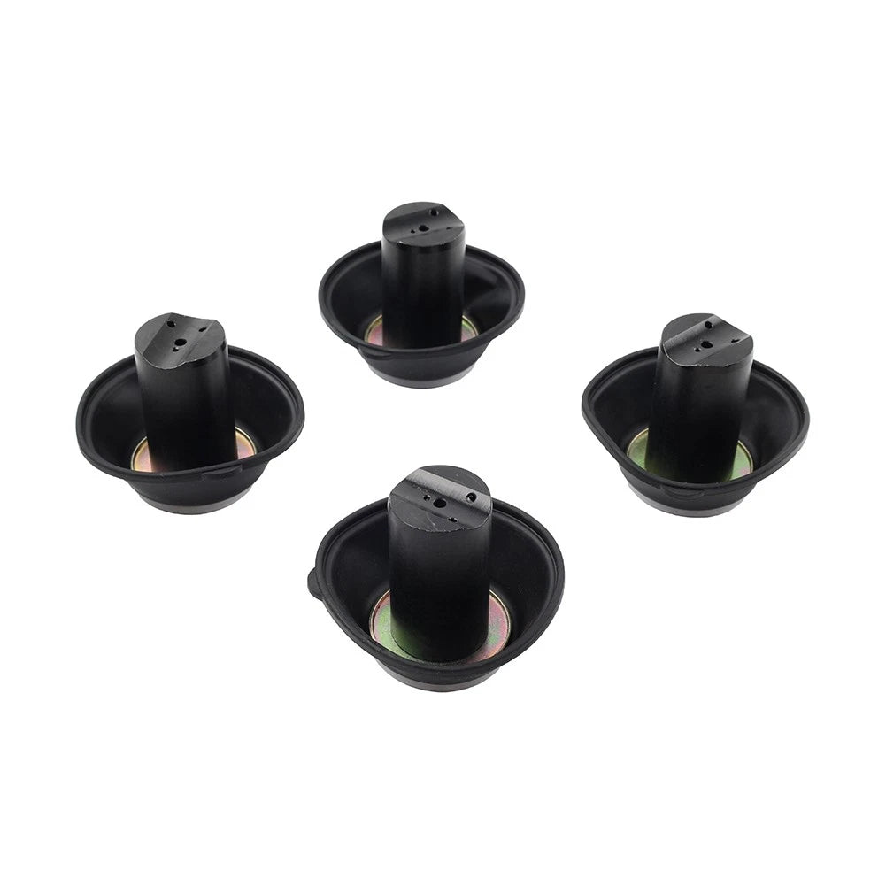 Set of 4 Membrane Diaphragm Carburetor Vacuum Pistons for Yamaha XJR400 (1993–2000)
