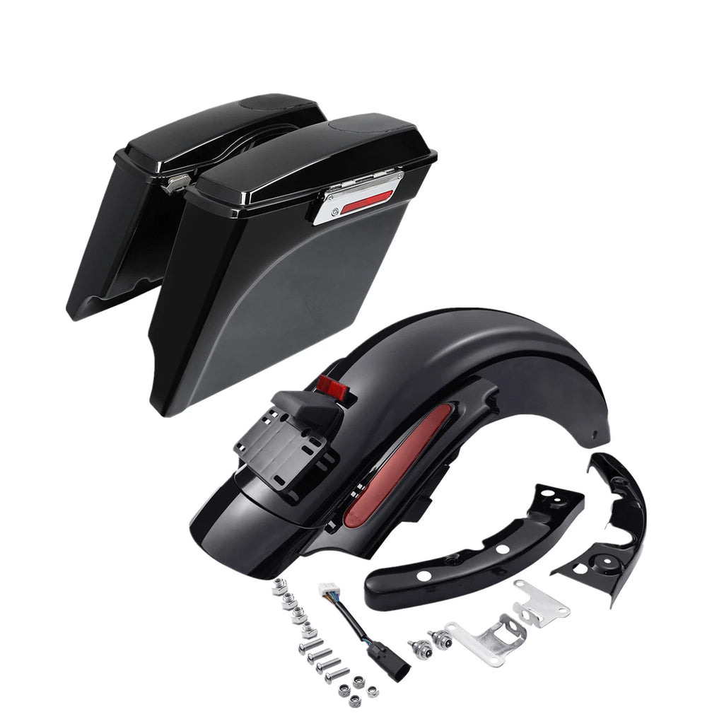 5" Saddlebags & 5x7" Speaker Lids for Harley Electra Glide (2009–2013)