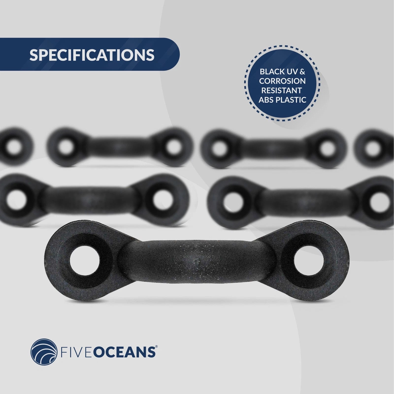 Nylon Bungee Deck Loops Tie Down Pad Eye for Boat Kayak (FO2866)