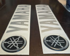 Pair of Yamaha 3D OEM Fender Decals for VX110 (2002–2009)