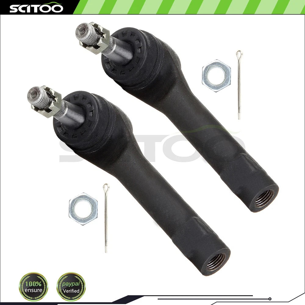 Set of 2 Front Tie Rod Ends for Chevrolet Impala (2004–2013) & Pontiac Montana (1999–2005)