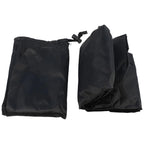 Black Waterproof Tractor Seat Cover for Riding Lawn Mower (50x39x35cm)