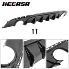 Carbon Exhaust Shark Fins Rear Diffuser for Chrysler 300 SRT (2015–2023)
