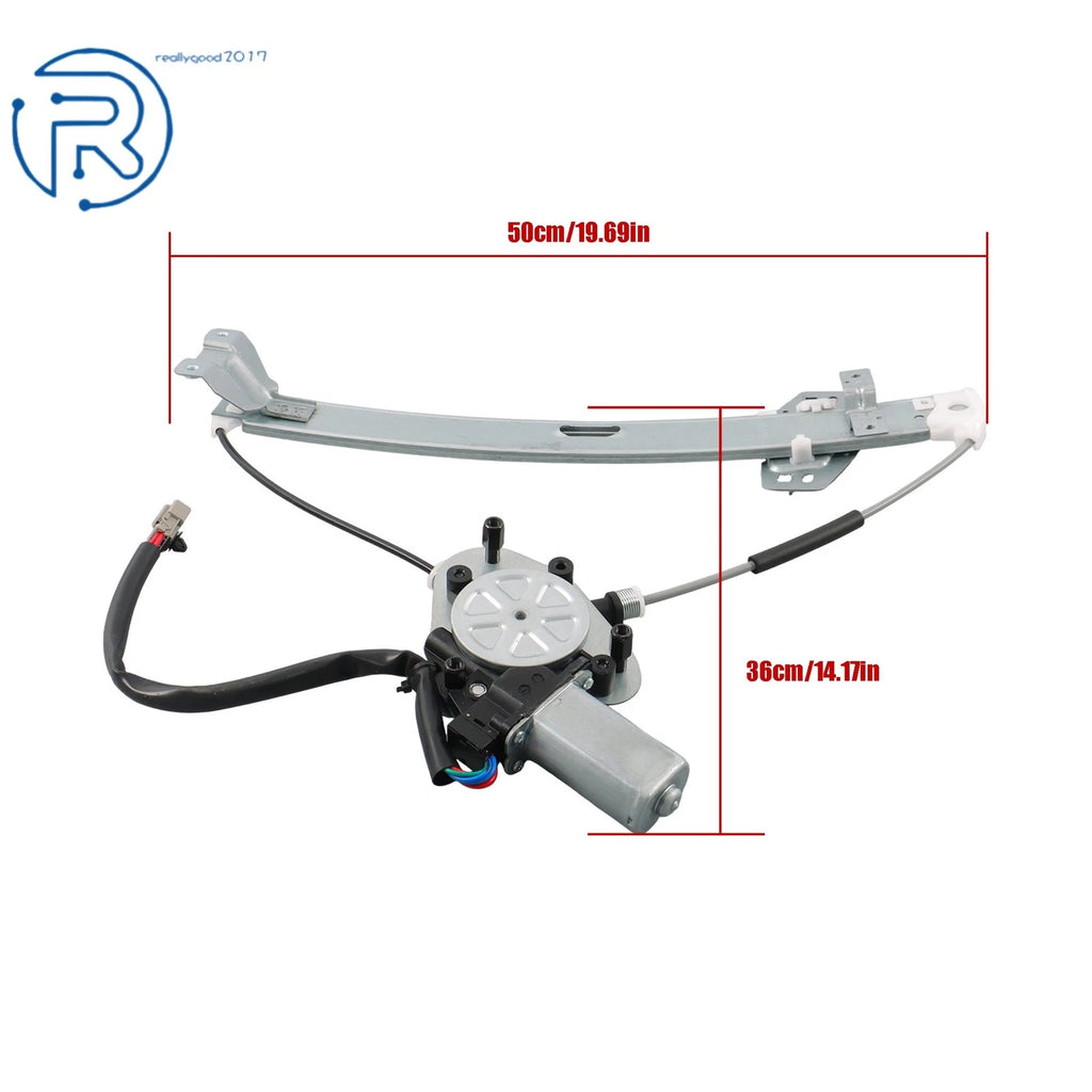 2X Power Window Regulator with Motor for Acura CL (2001-2002)