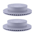 Set of 2 Rear Vented Disc Brake Rotors for GMC Sierra 2500 HD (2001–2023)