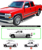 iBoard Running Boards for Silverado Sierra Extended Cab (1999-2007)