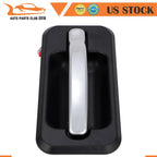 Chrome & Black Exterior Outside Rear Left Door Handle for Hummer H2 (2003–2009)