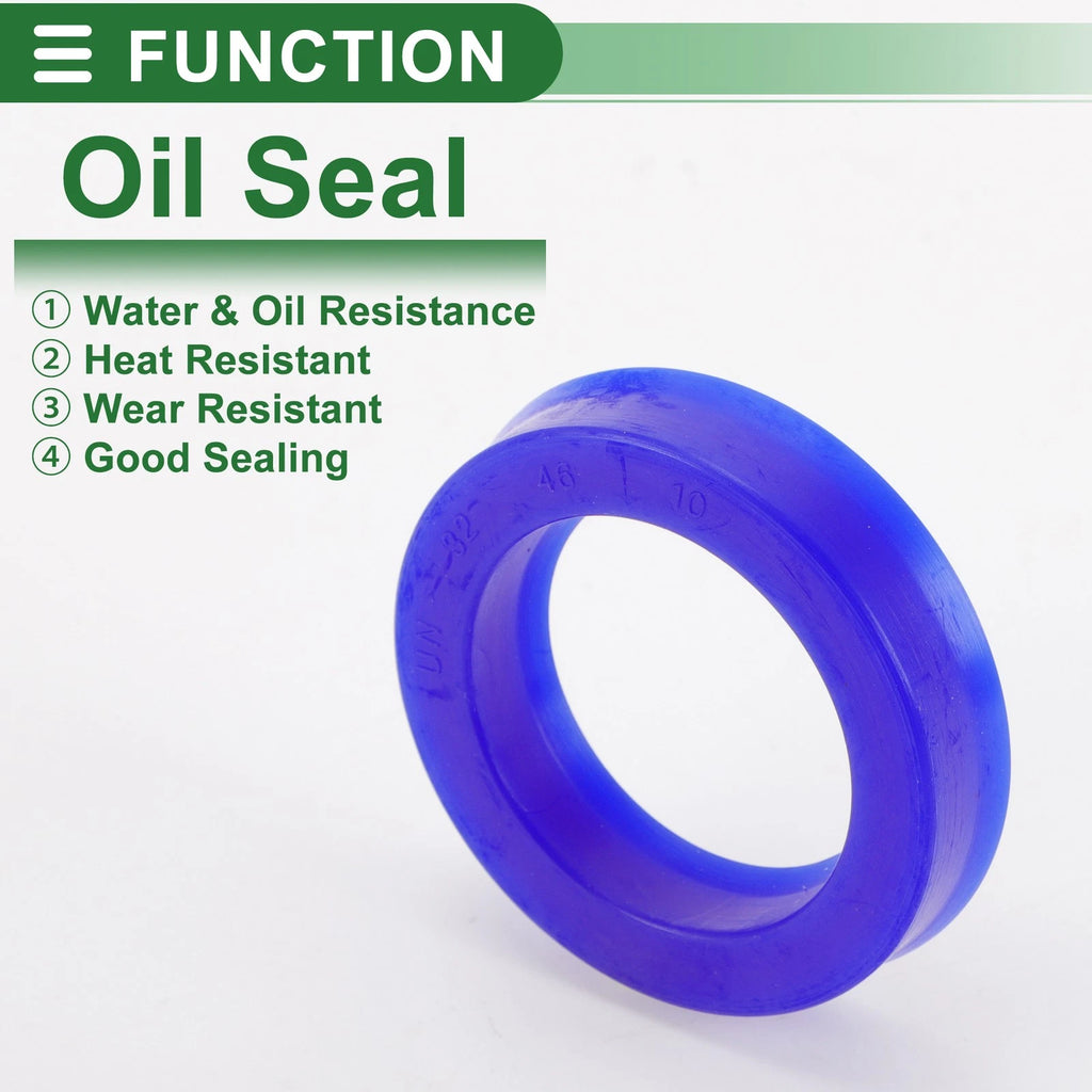 5 Pcs Oil Seal Ring 32x46x10mm for Rotary Shaft (Universal)