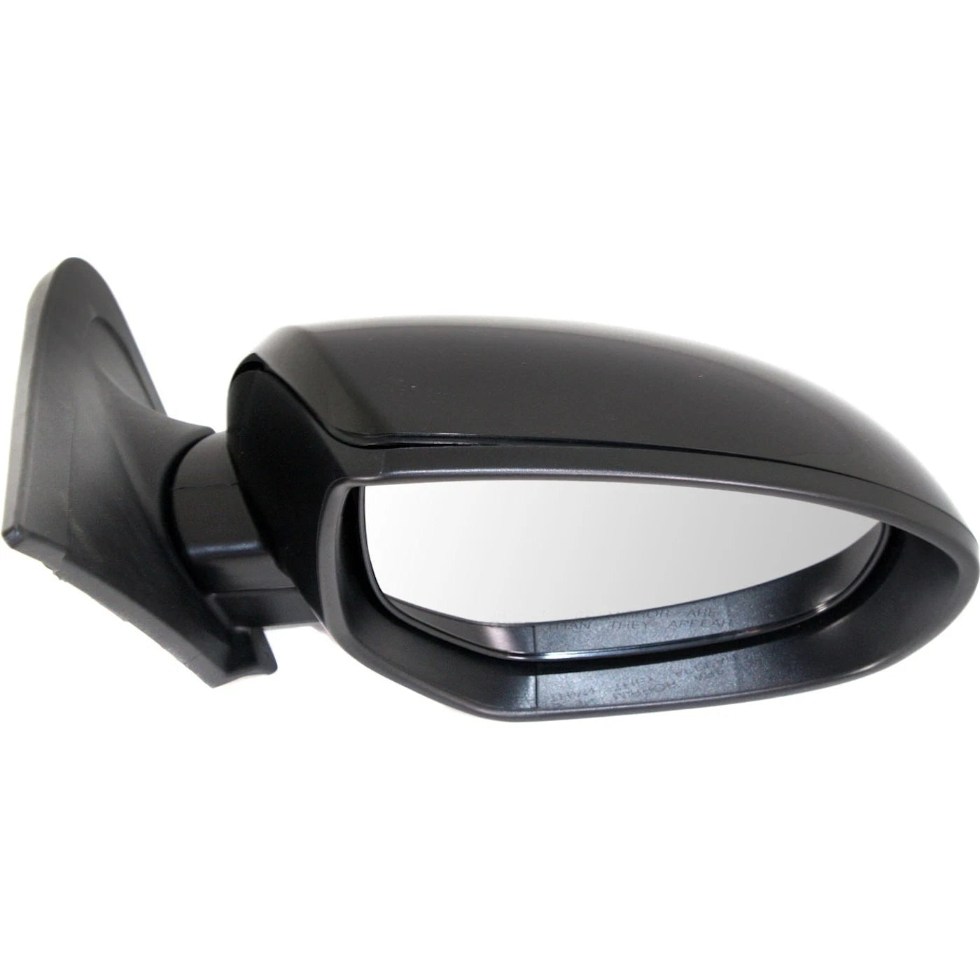 Power Mirror for Mazda 3 (2010–2013) - Smooth Black Passenger Side RH