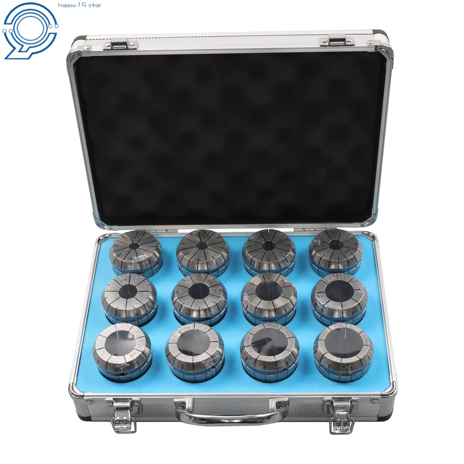 12 Pack ER50 Collet Set 3/8" to 1-5/16" for Milling Lathe Machine