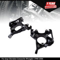 2X Front Steering Knuckle for Jeep Wrangler Grand Wagoneer Cherokee (1990â2006)