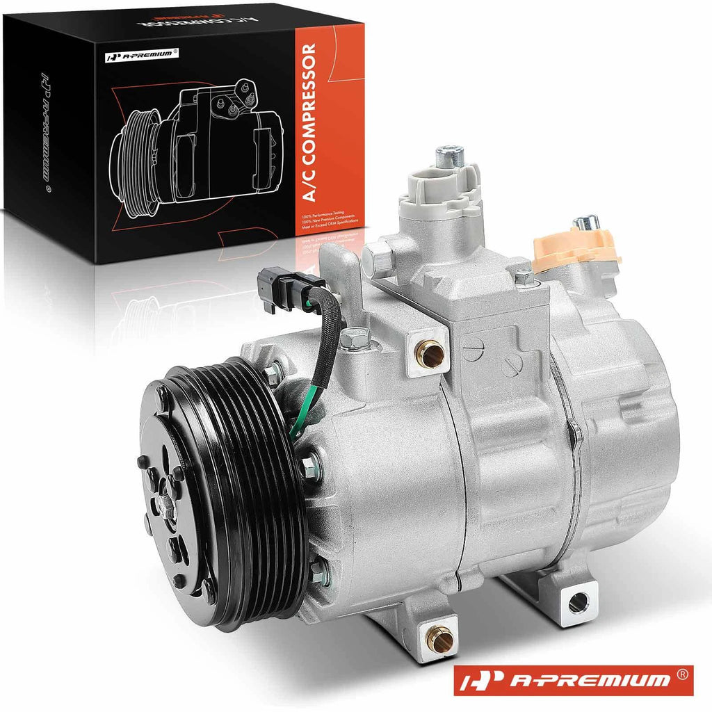 A/C Compressor with Clutch for Ford F-250 F-350 F-450 Super Duty (2020–2022)