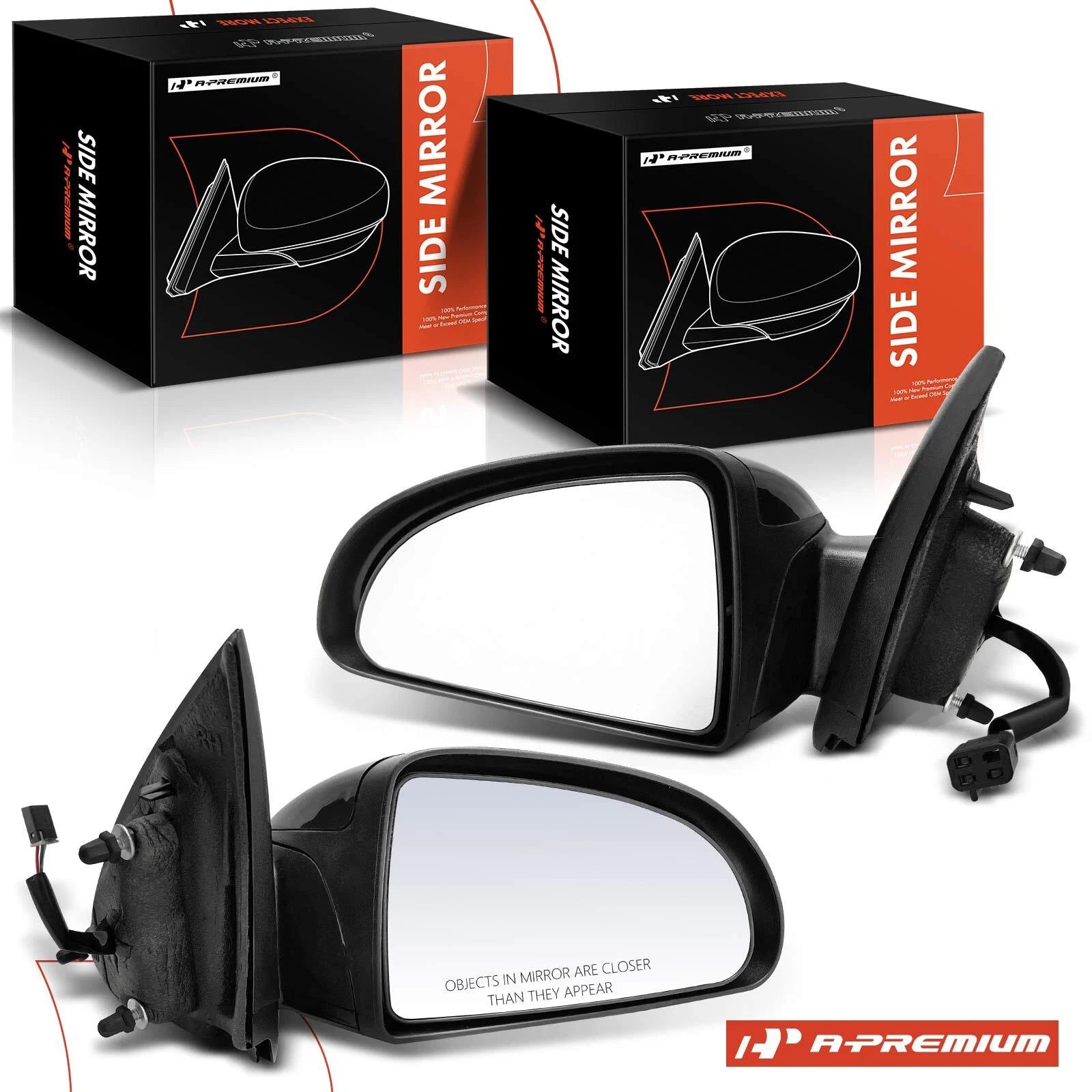 Pair Power Mirrors for Chevy Cobalt Pontiac G5 (2005–2010)
