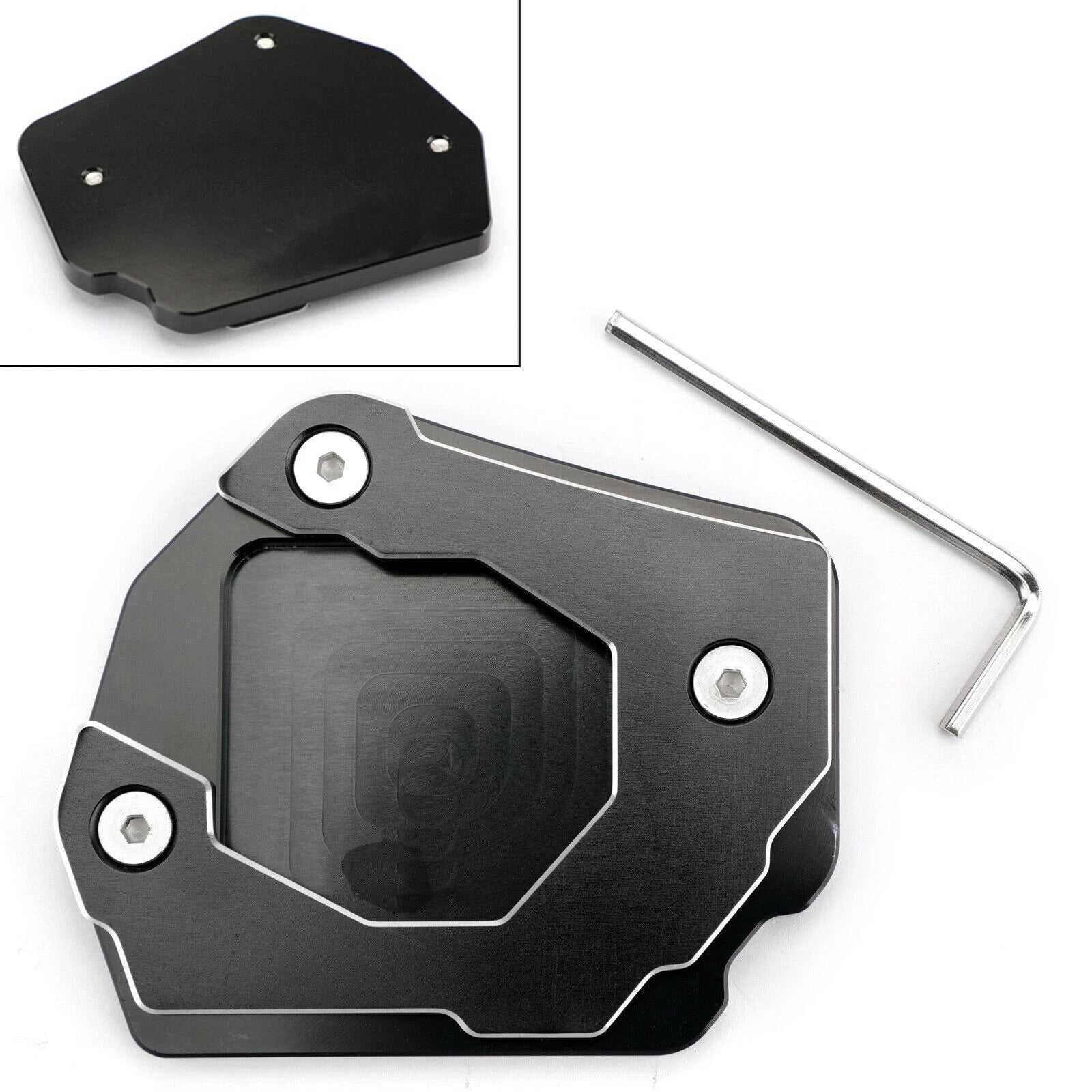 Sidestand Plate Kickstand Extension Pad for BMW F800GS (2008–2016)